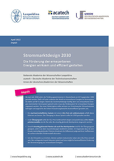 Dieses Bild zeigt die erste Seite der Publikation.