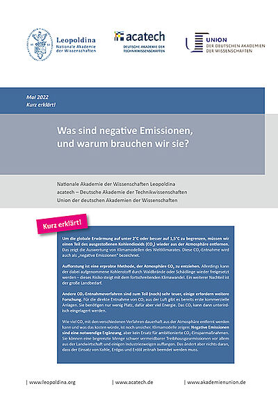 Dieses Bild zeigt die erste Seite der Publikation.