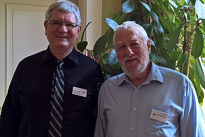 Robert Schlögl  und Graham Hutchings