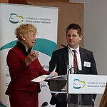 ESYS-Trialog-Resilienz Dezember 2017_Gesine Schwan und Prof. Dr. Sebastian Lehnhoff