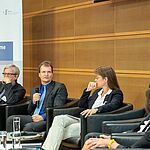 Ortwin Renn (IASS), Dirk Uwe Sauer (RWTH Aachen), Karen Pittel (ifo) und Klaus-Dieter Maubach (Encavis AG)