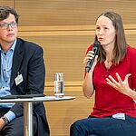 Lukas Köhler und Ingrid Nestle